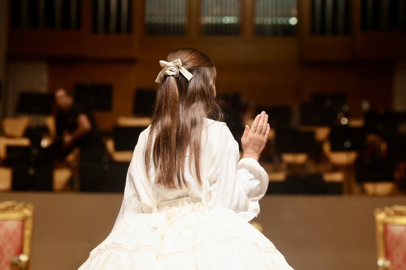 Ensayo de la exaltación de las falleras mayores de Valencia