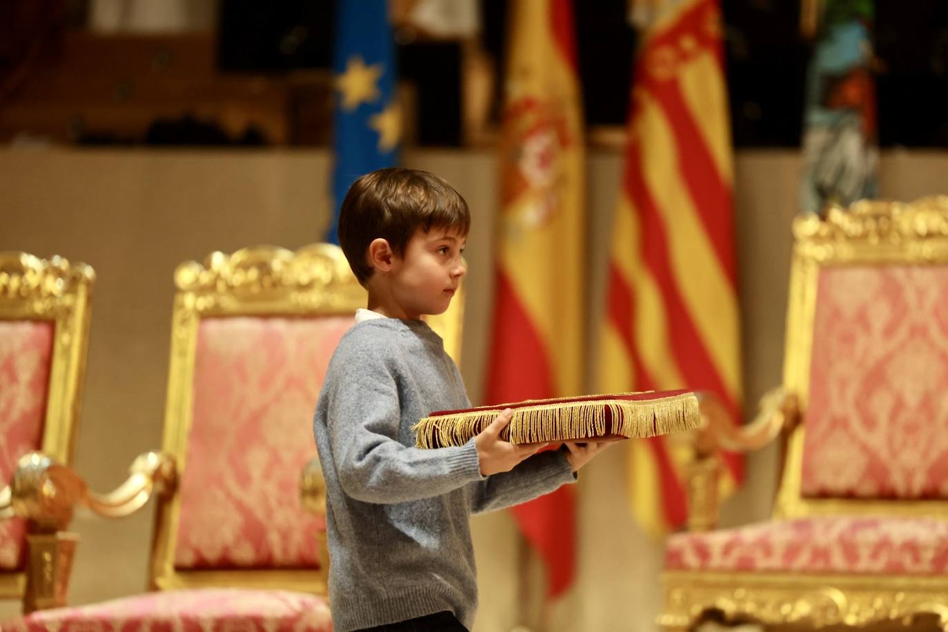 Ensayo de la exaltación de las falleras mayores de Valencia