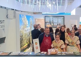 Comitiva de Alzira en Fitur.