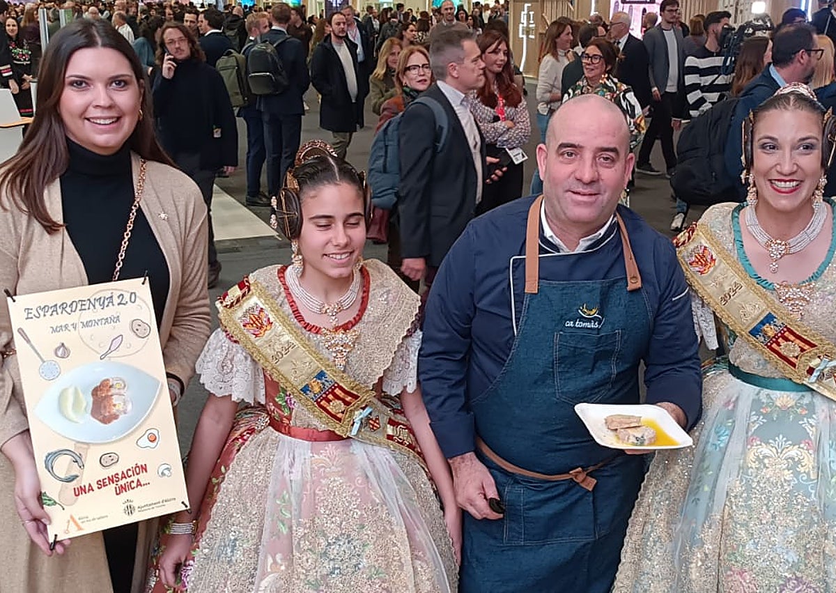 Imagen secundaria 1 - Alzira está presente en Fitur 2024 con la campaña &#039;Alzira en verd&#039;