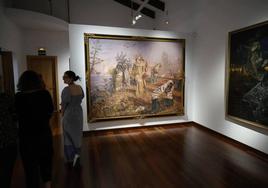 Obras de Muñoz Degraín en el Museo de Bellas Artes de Valencia.