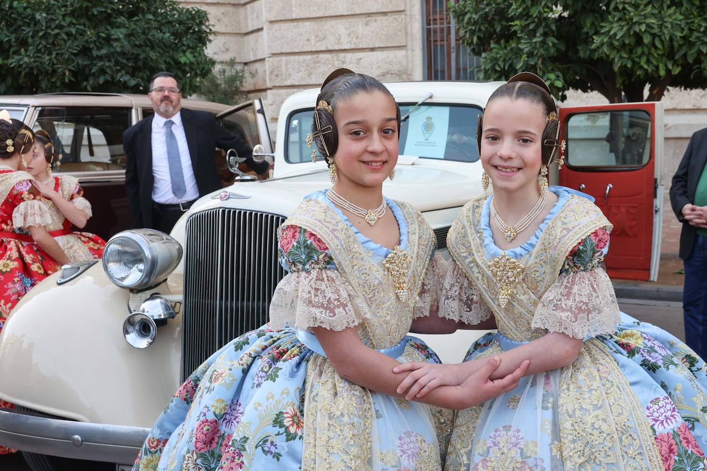 La exaltación de Marina García, fallera mayor infantil de Valencia 2024, en imágenes