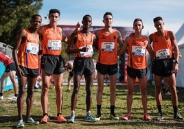 Atletas de la selección valenciana.