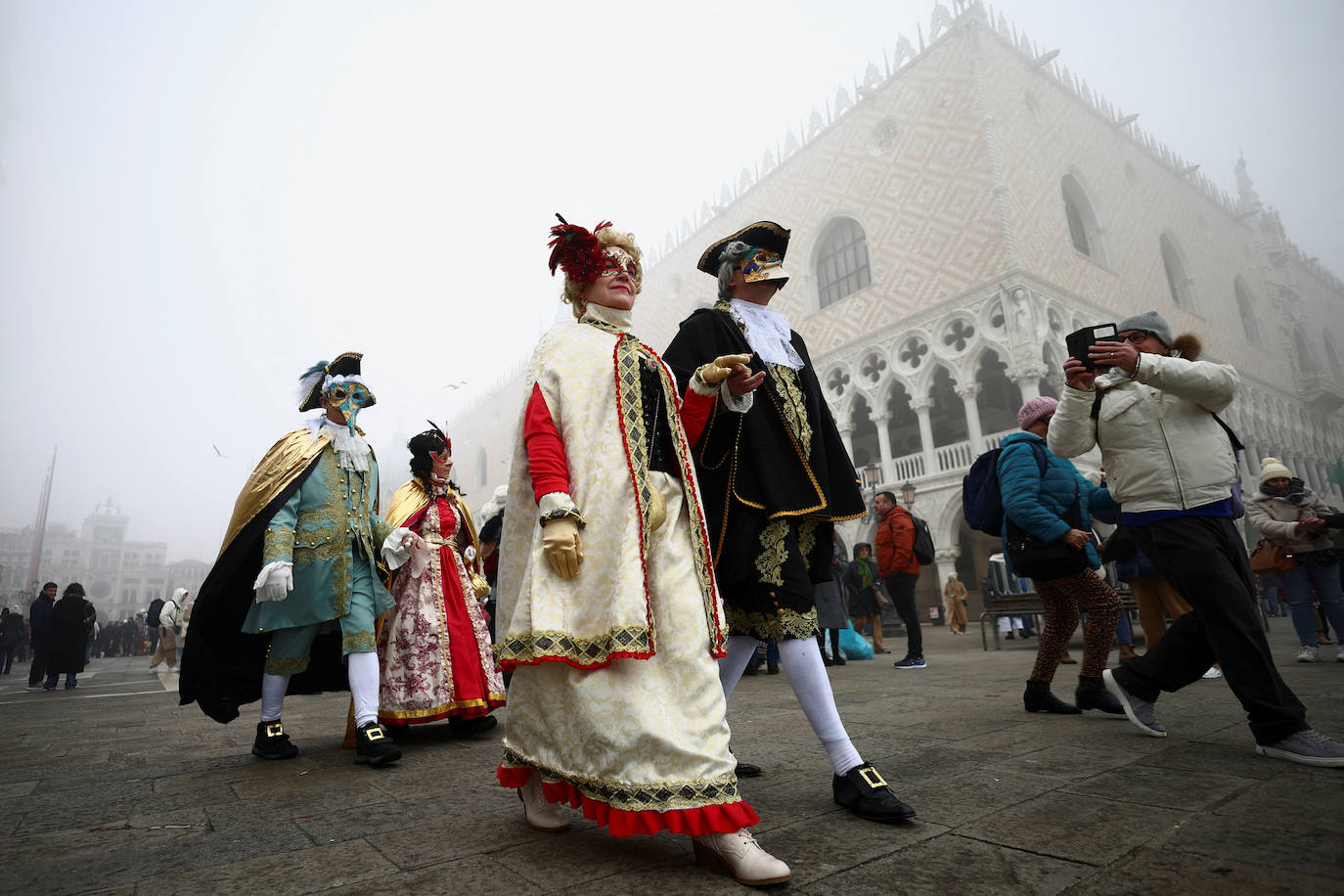 Arranca la magia del carnaval de Venecia