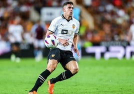 Gabriel Paulista, con el Valencia.