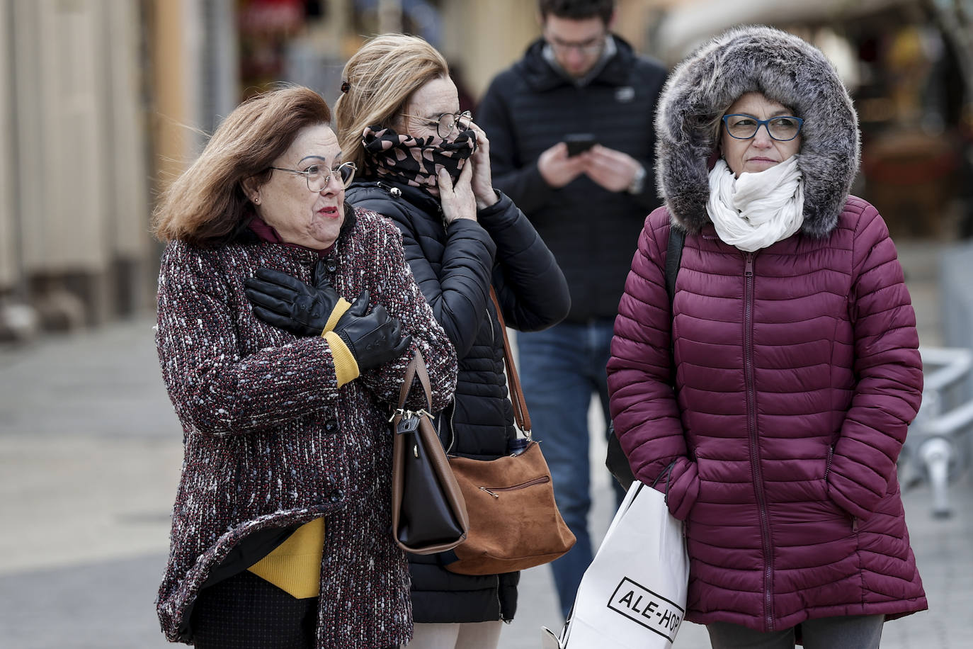 Frío y viento en la Comunitat.