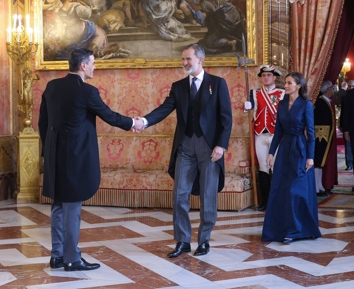 Los Reyes ofrecen la recepción anual al Cuerpo Diplomático acreditado en España