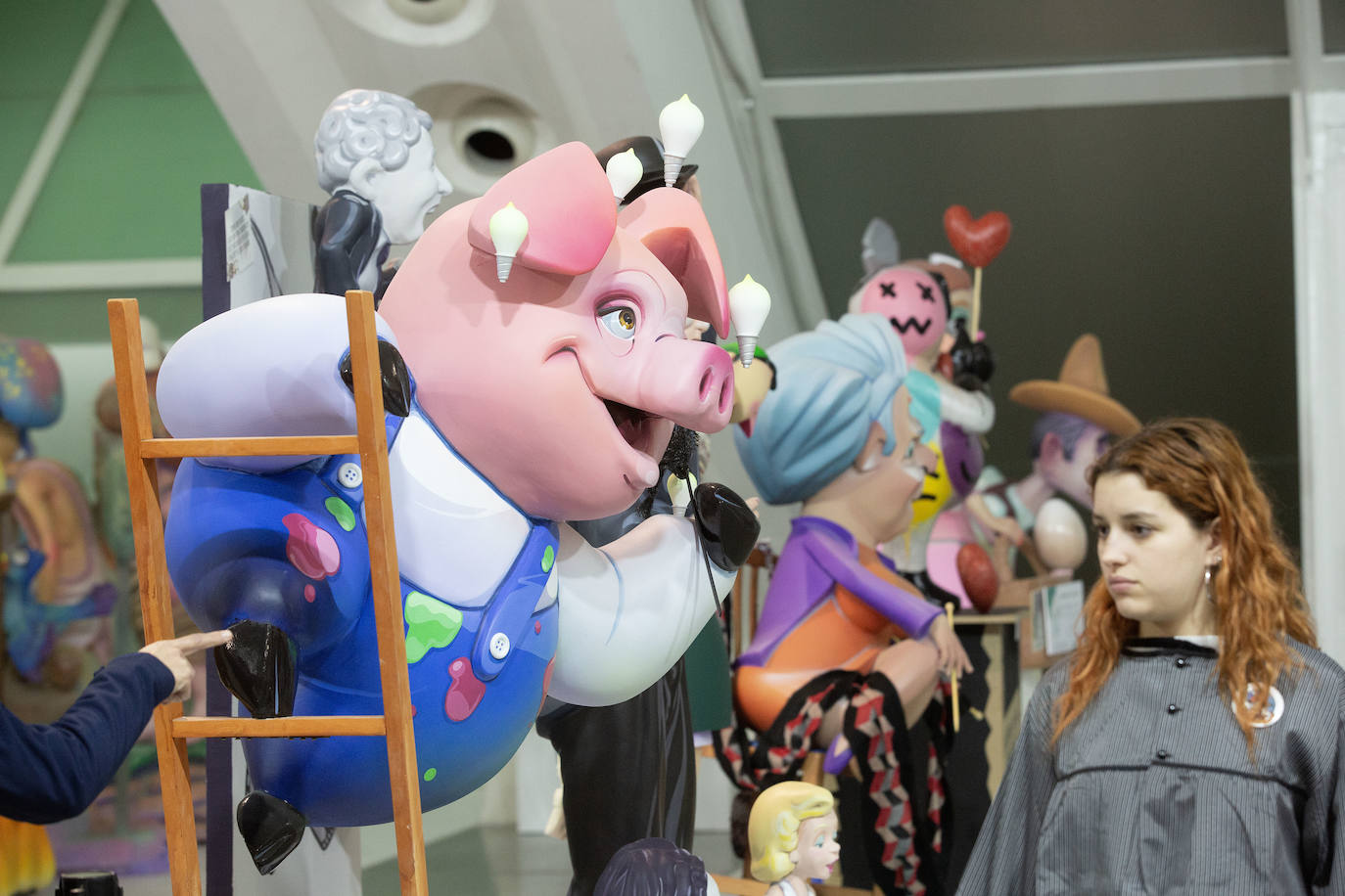 Todas las imágenes de la inauguración de la Exposición del Ninot 2024