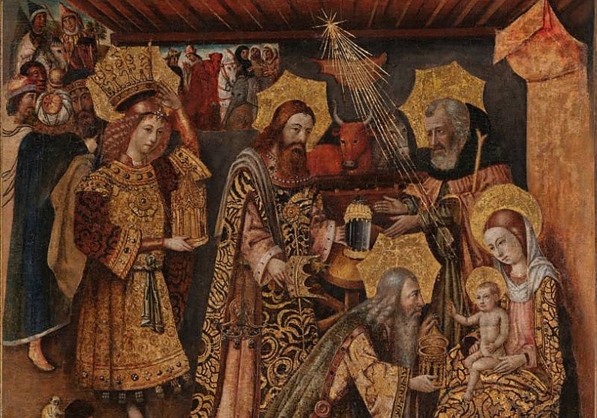 'Adoración de los magos', de Joan Reixach, se ha vendido en una subasta en Sotheby's.