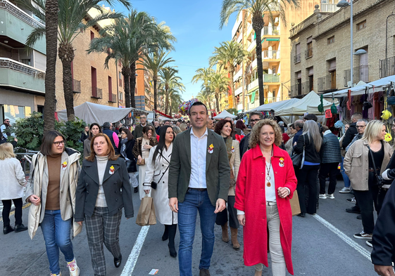 La alcaldesa, Amparo Folgado junto al presidente de la Diputación, Vicent Monpó.