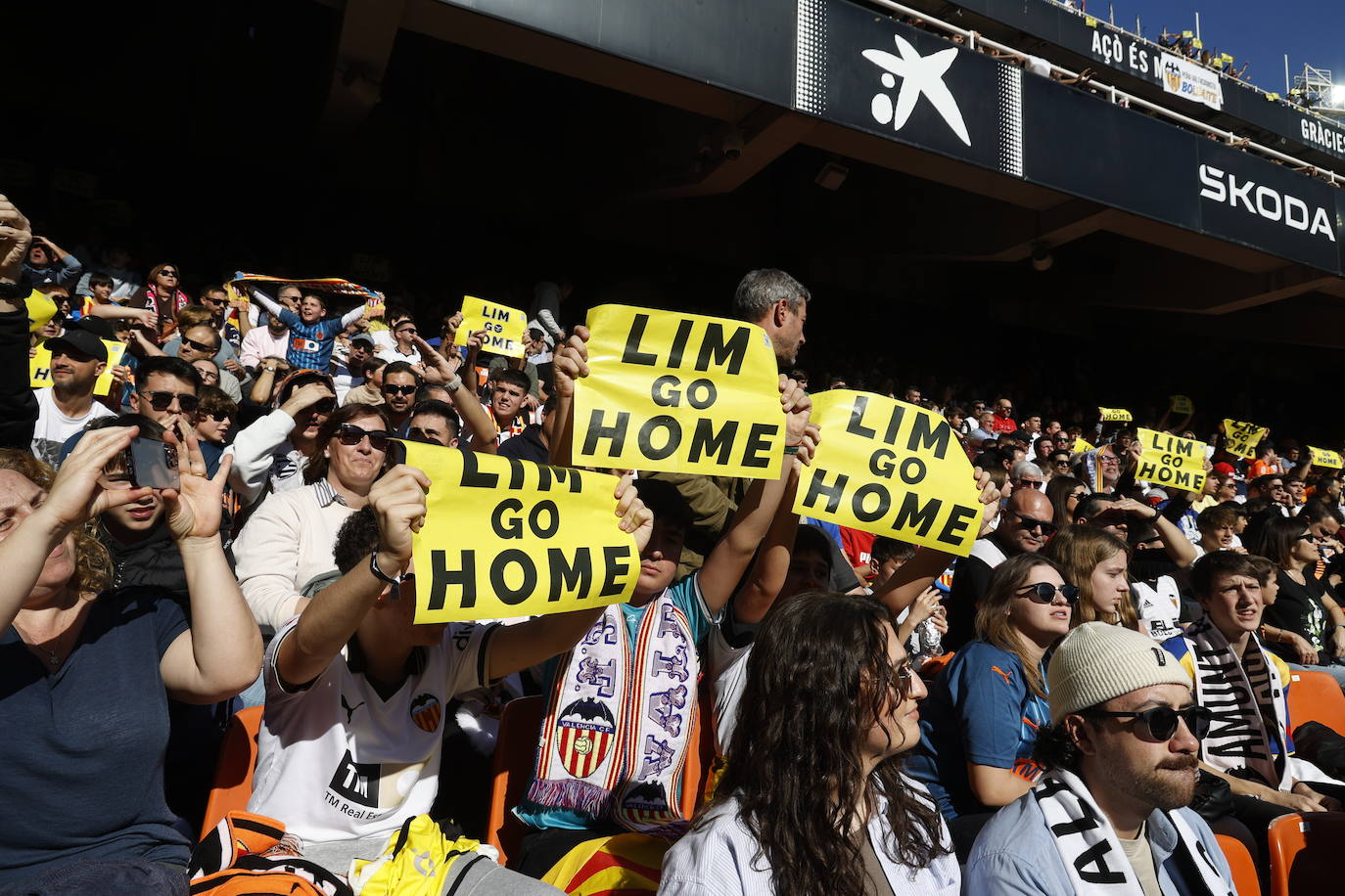 Las mejores imágenes del partido Valencia CF - Almería