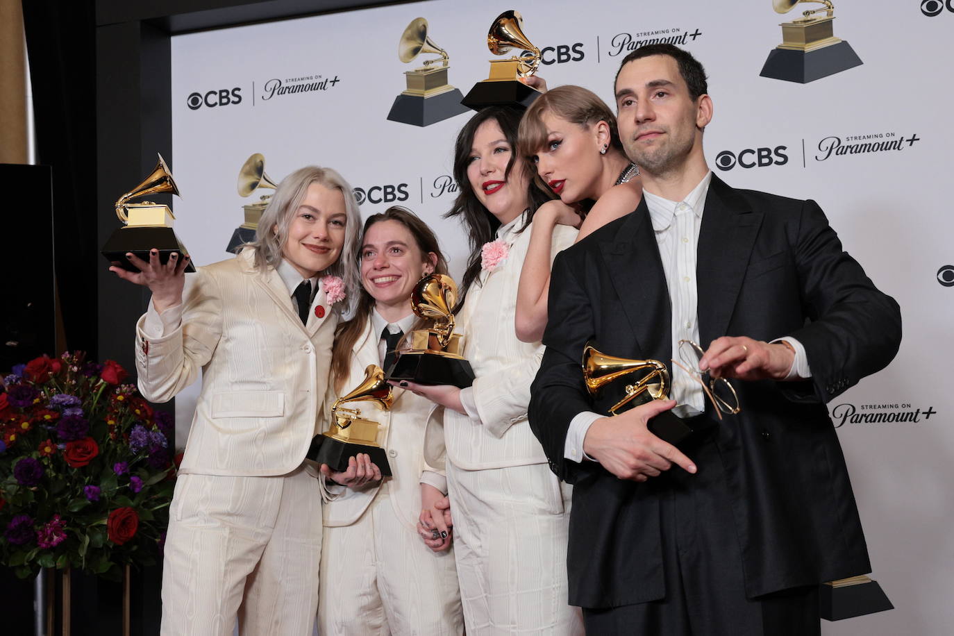 La alfombra roja de los premios Grammy 2024