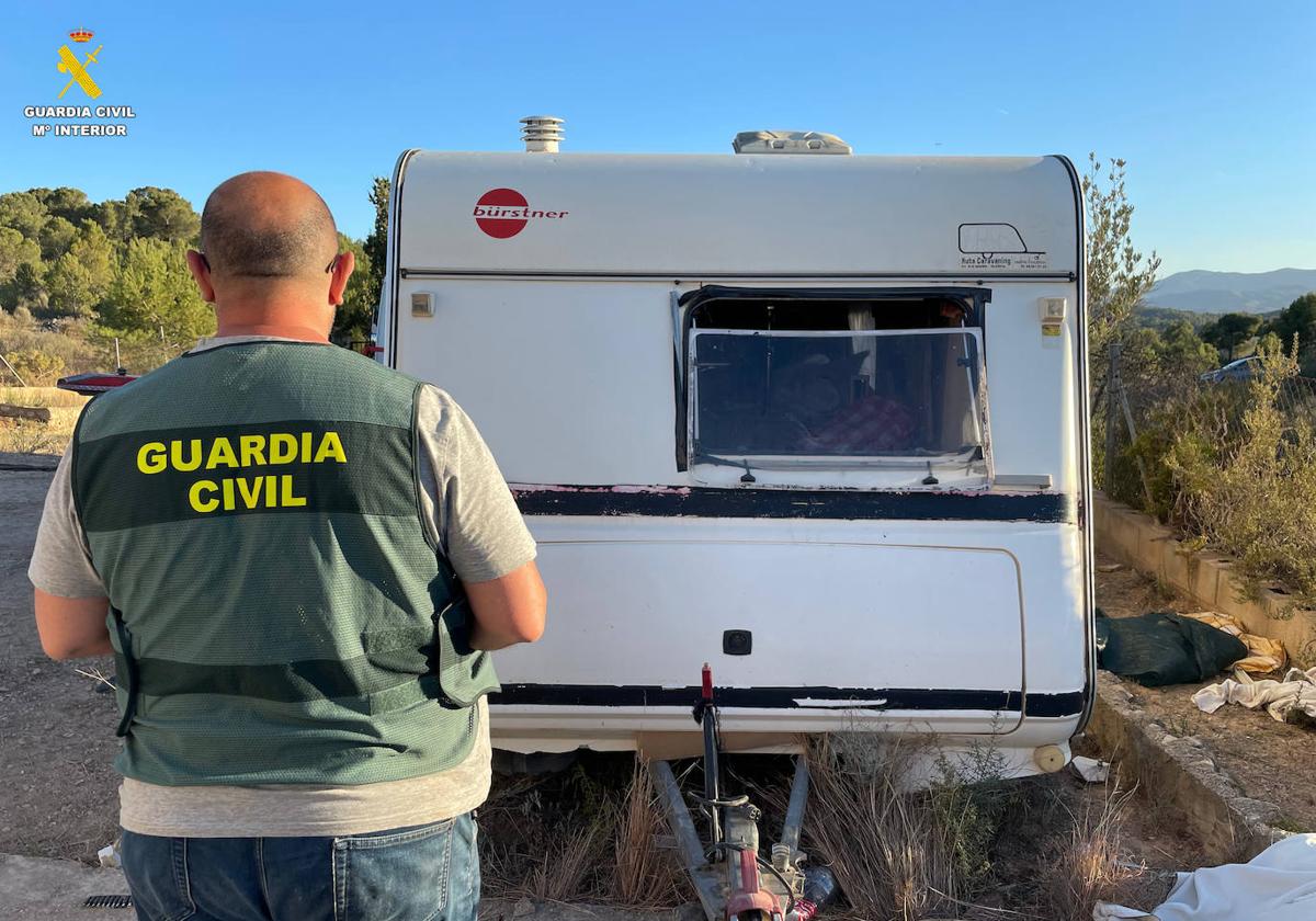 La Guardia Civil ha recuperado gran parte del material robado.