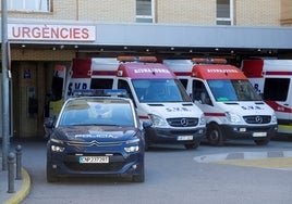 Entrada del Servicio de Urgencias del Hospital General de Castellón.