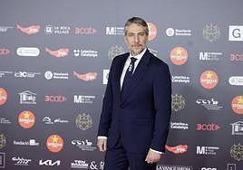 El actor Alberto Ammann en una alfombrea roja este año.
