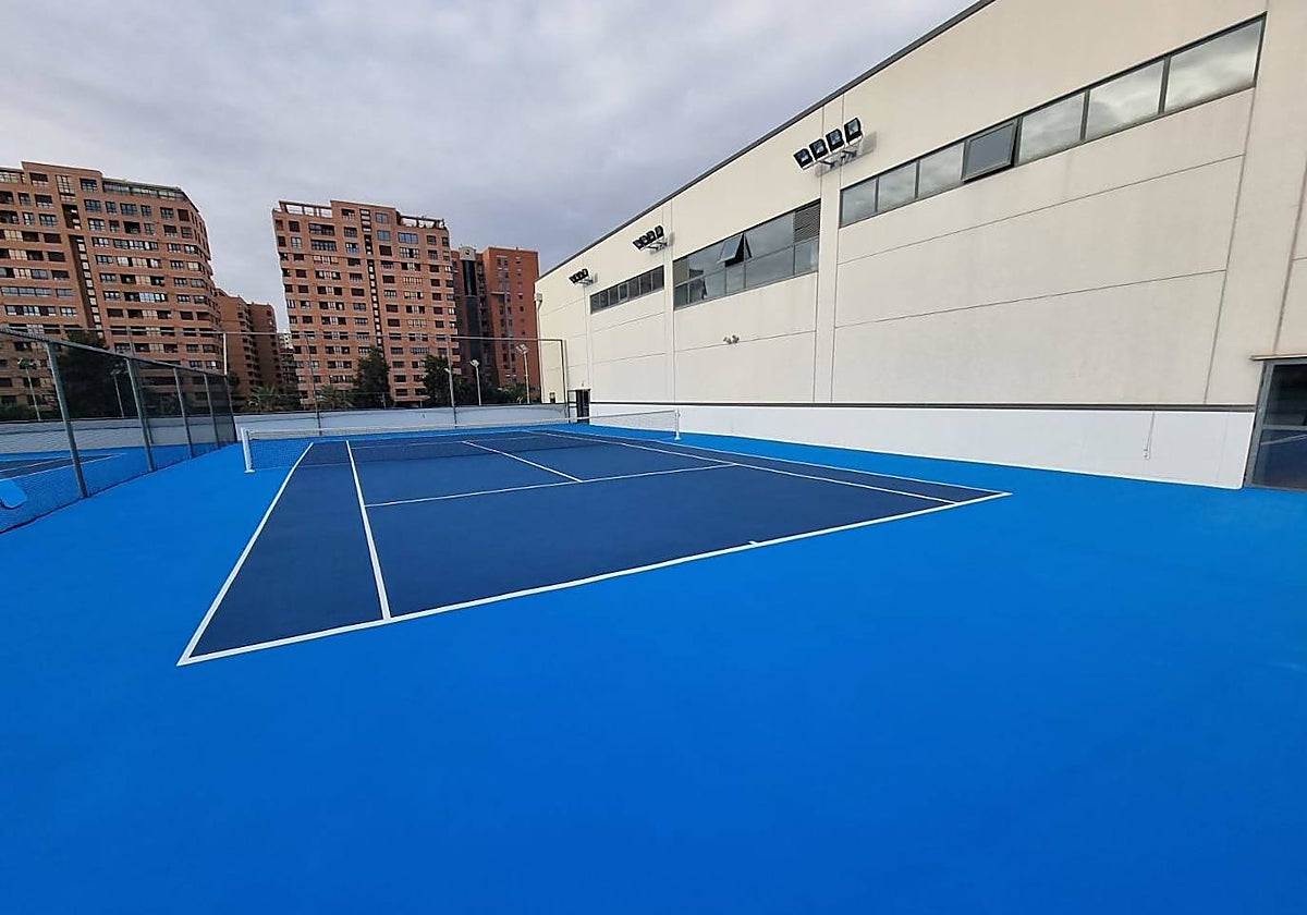 Pistas de tenis de Benimaclet.