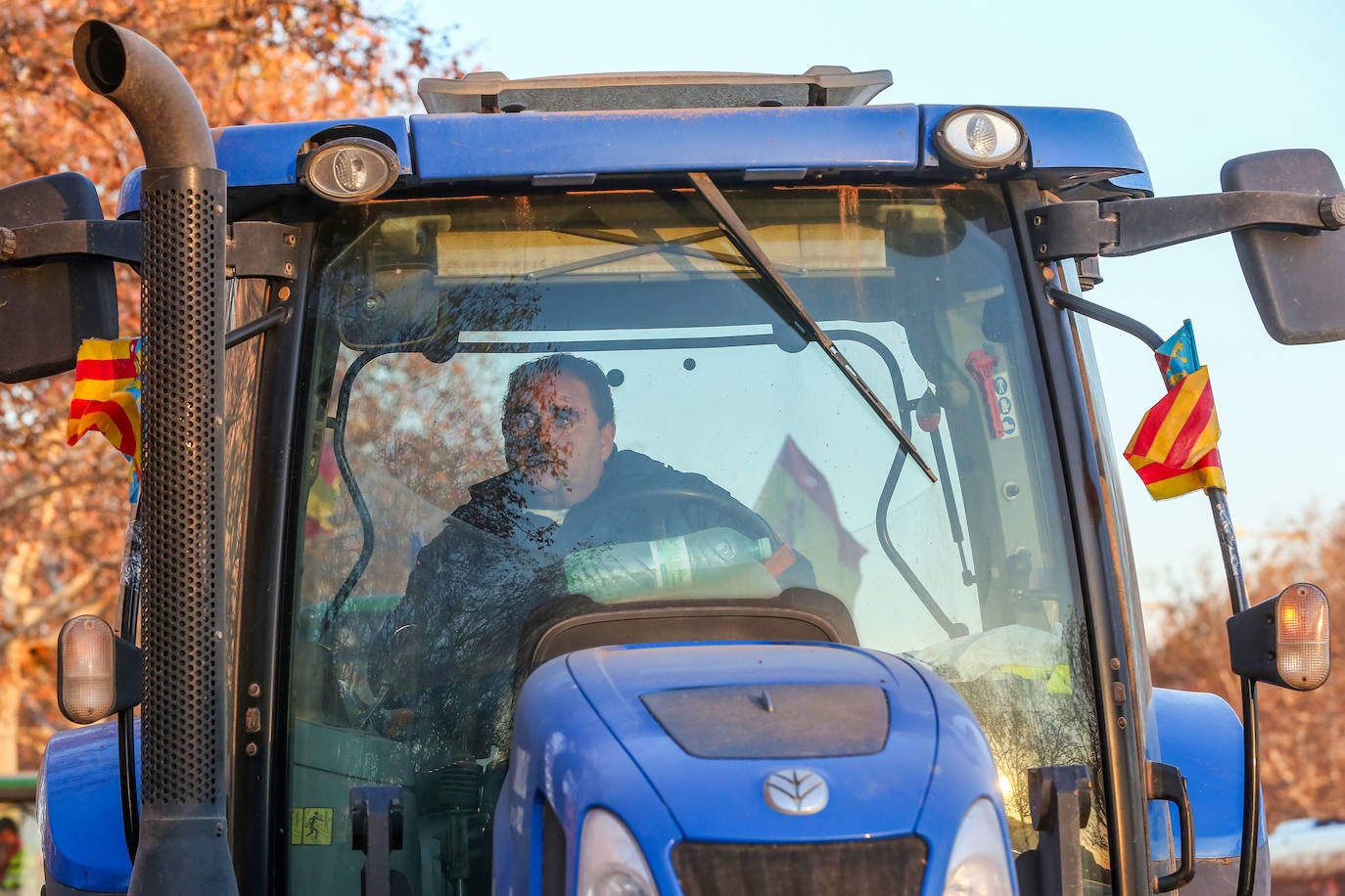 Fotos de la tractorada en Valencia y el resto de España