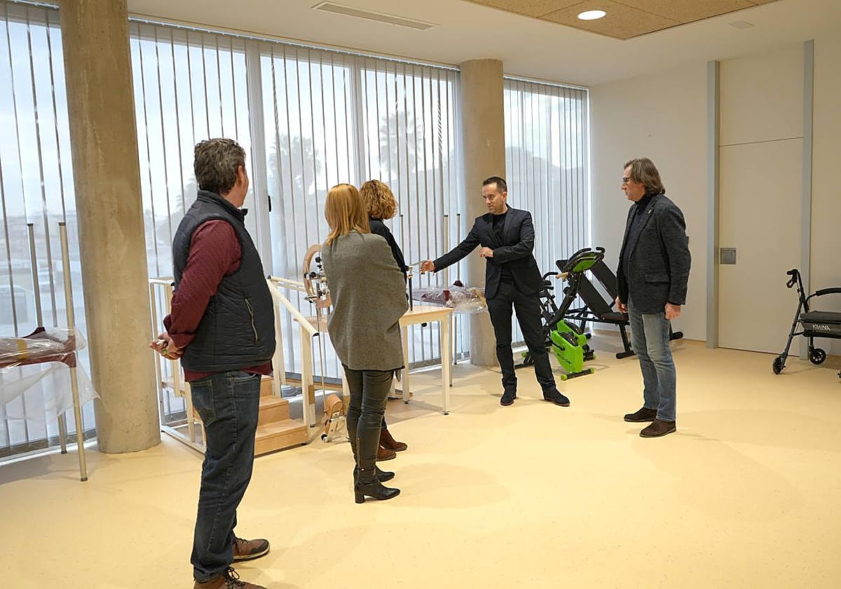 Visita al Centro de Día de Alberic.