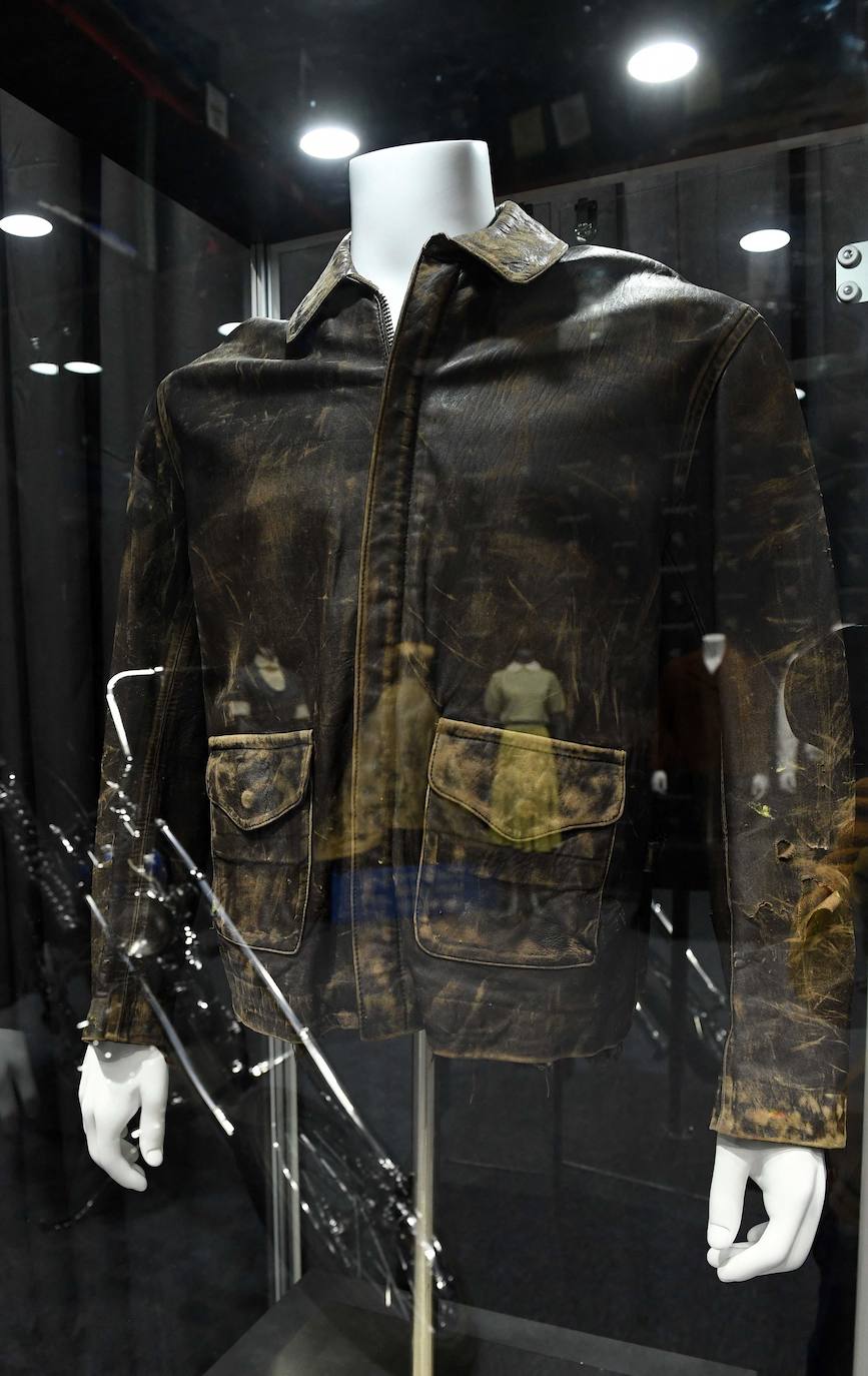 Chaqueta de Harrison Ford en 'Indiana Jones y el Templo Maldito'.