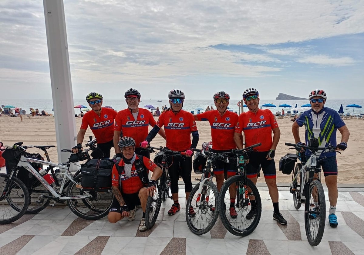 Veteranos del Grup Cicloturista Riba-roja.