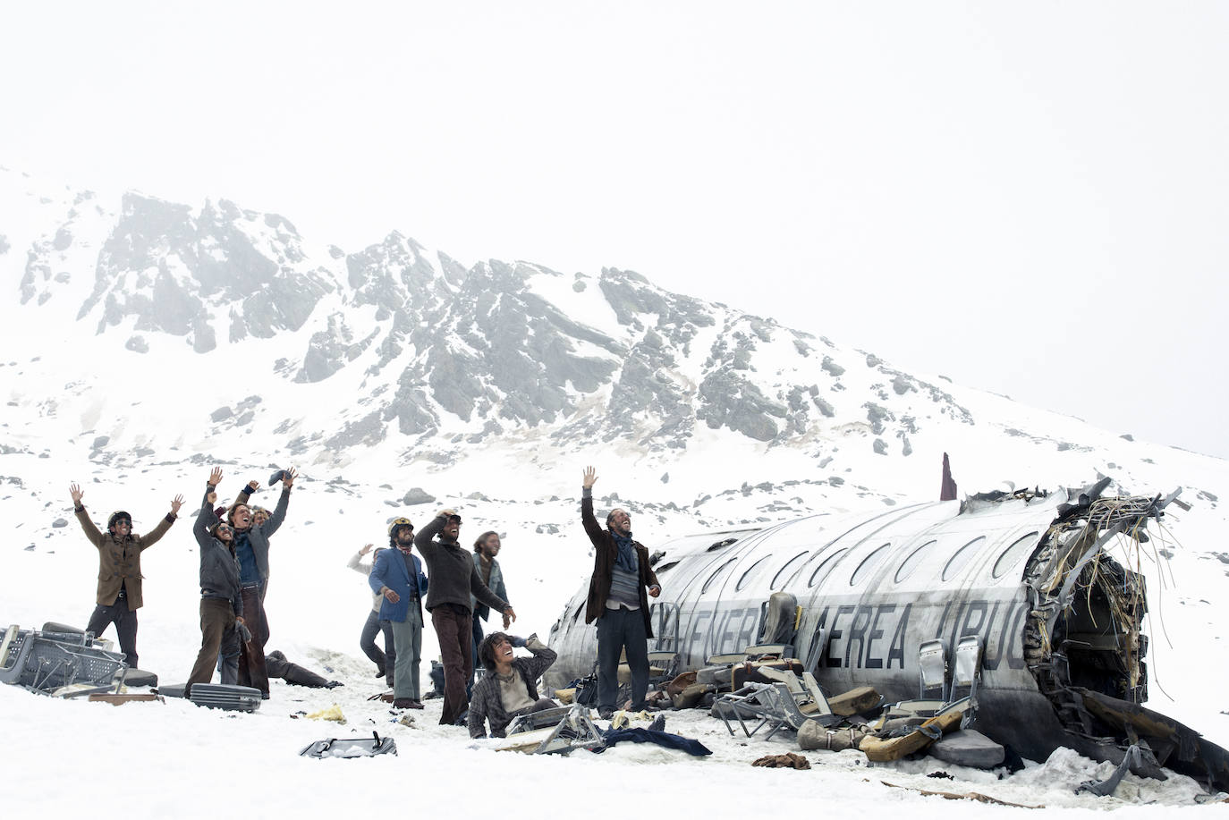 Así se grabó la película &#039;La sociedad de la nieve&#039;