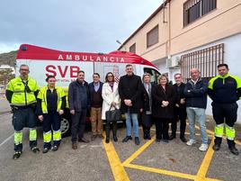 Inauguración de la sede de las ambulancias de Cullera.