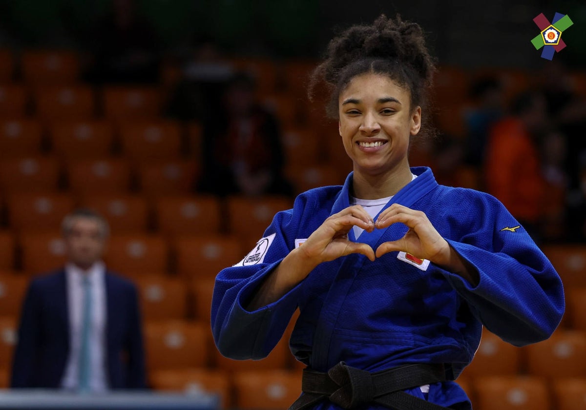 Ariela Sánchez en el European Open de Györ.