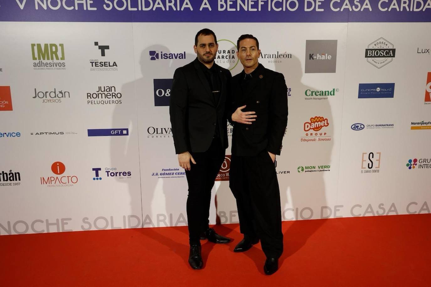 Emiliano Mosciaro y Sergio Gau.