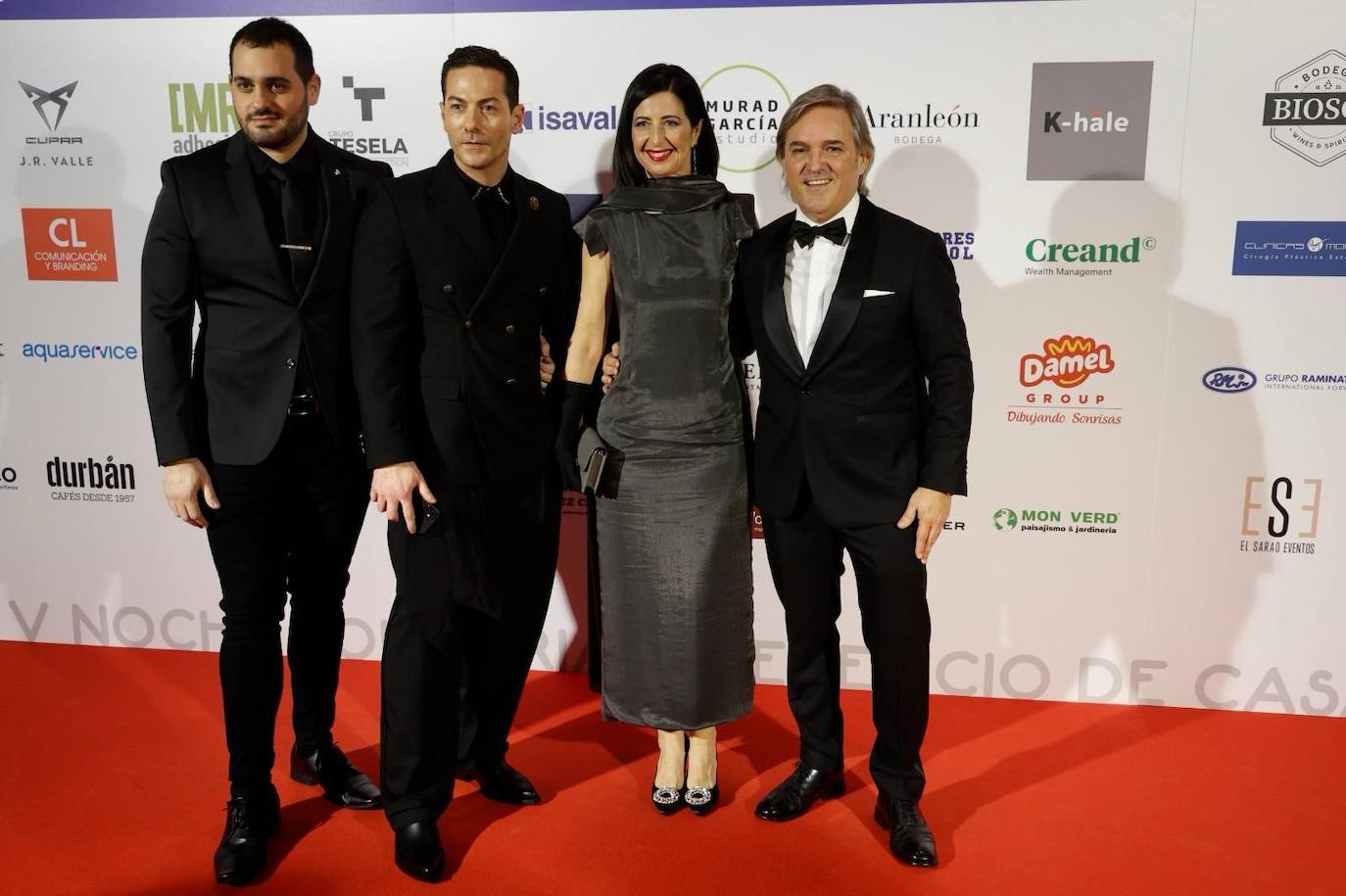 Emiliano Mosciaro, Sergio Gau, Beatriz Maset y Antonio Jordán.