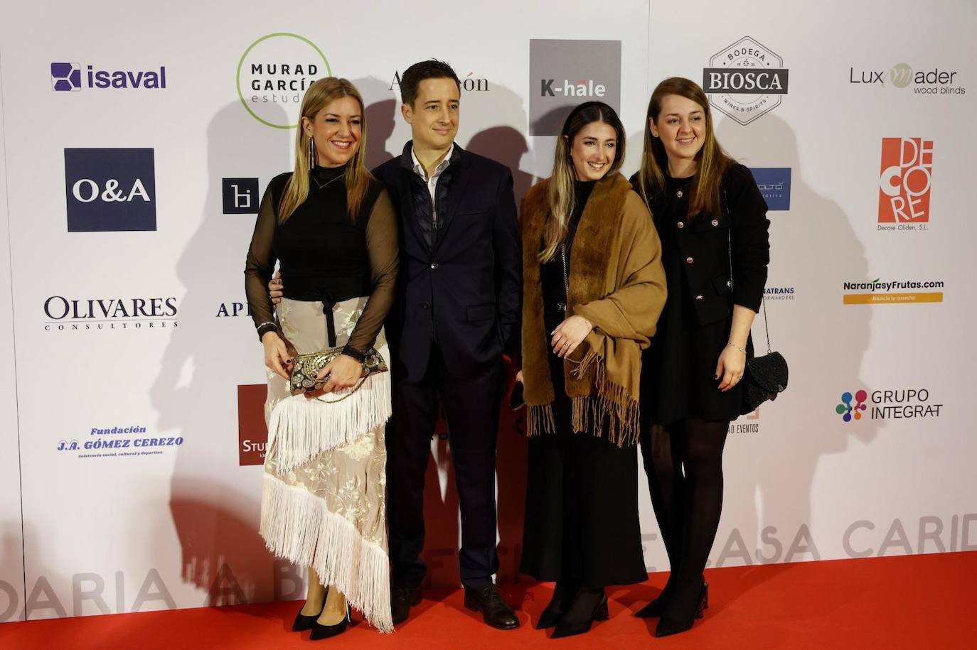 Paula Sáez, Andrés Manglano, Pau González y Yanina Pescador.