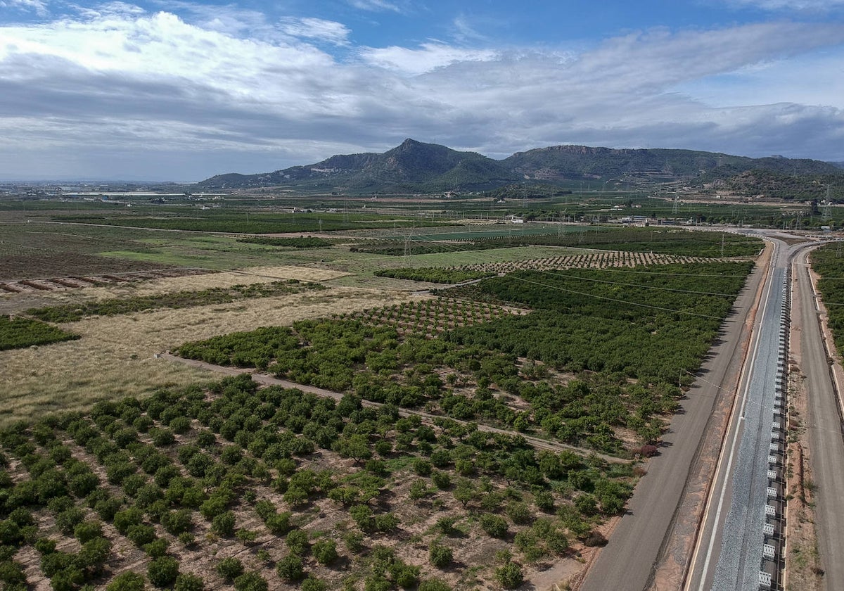 Los terrenos de la futura gigafactoría en Sagunto.