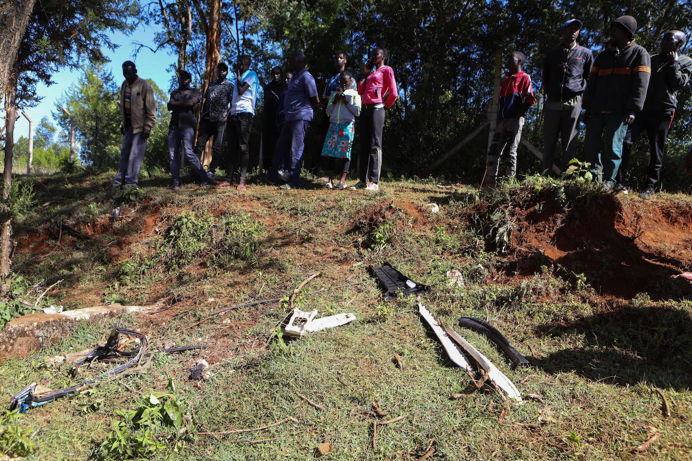 Fotos: así quedó el coche de Kiptum tras el accidente mortal