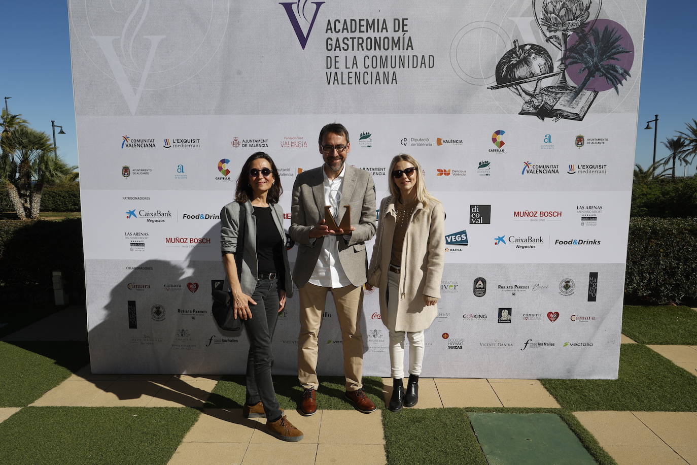 Los rostros conocidos en los premios de la Academia de Gastronomía de la Comunitat Valenciana