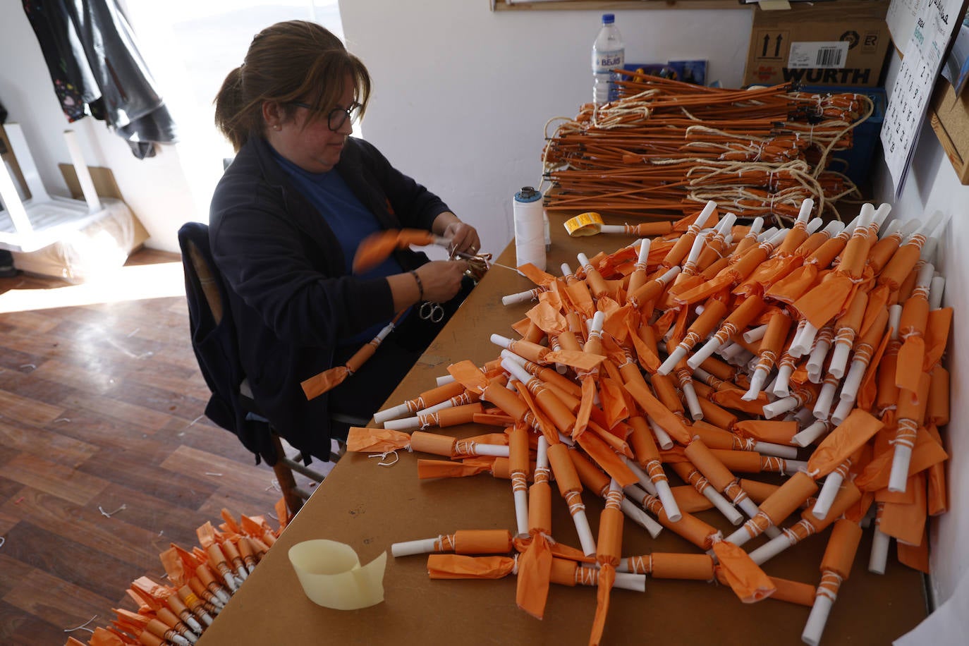 Pirotecnia Valenciana se prepara para llevar su masletà a Madrid