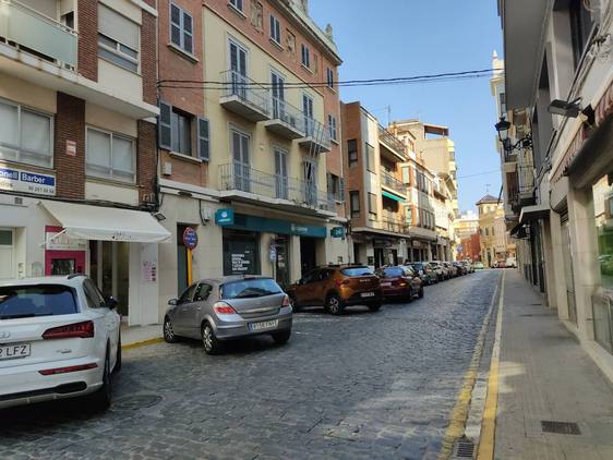 Calle Julià Ribera en Carcaixent.