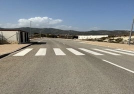 Acceso al lugar donde se pretende ubicar la planta de biogás.