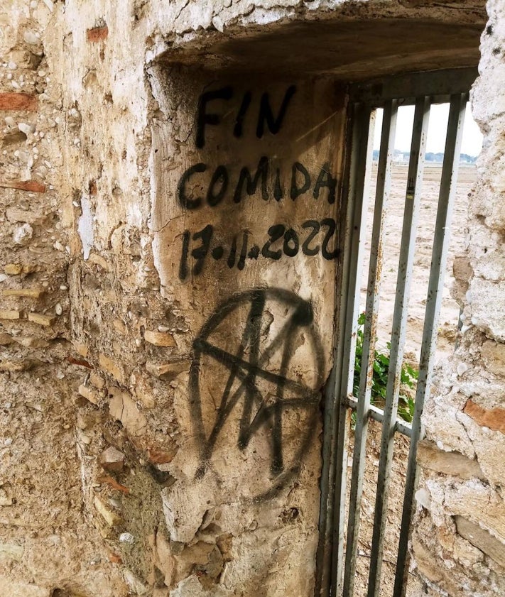 Imagen secundaria 2 - El abandono y las pintadas se adueñan del entorno de San Miguel de los Reyes