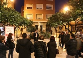 Plaza Blasco Ibáñez del barrio del Raval.