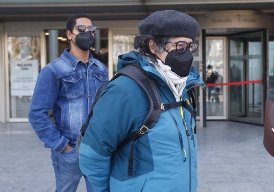 Icardi, en la puerta de la Ciudad de la Justicia