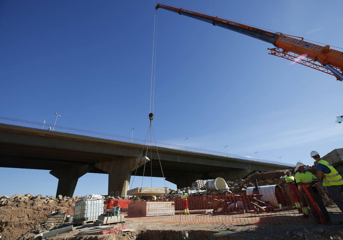 Obras de abastecimiento de agua a Valencia.