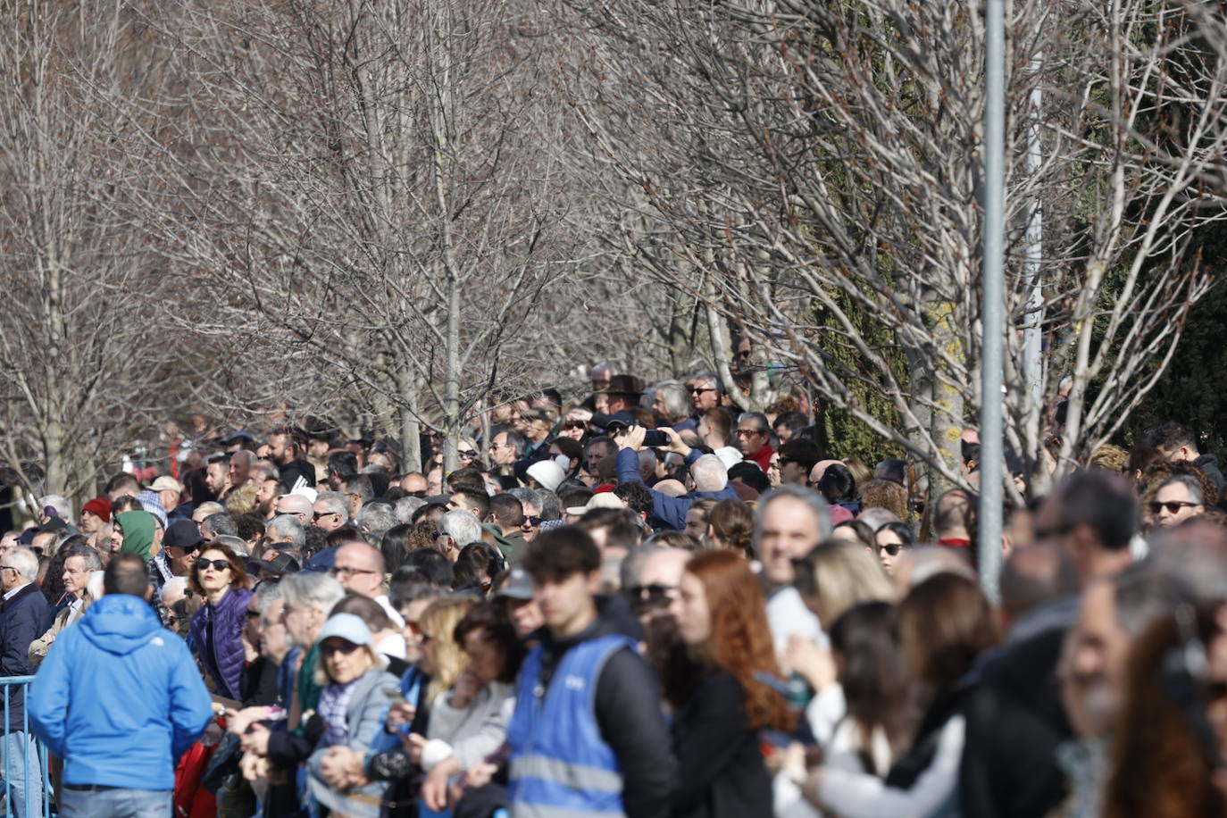 Fotos: Espectacular mascletà en Madrid con llenazo en Puente del Rey