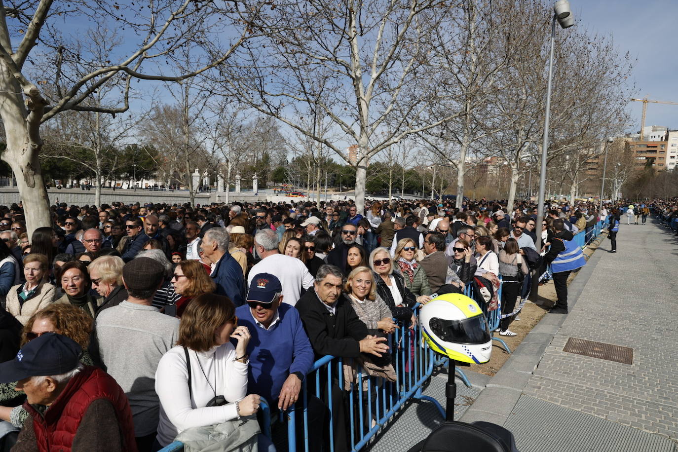 Fotos: Espectacular mascletà en Madrid con llenazo en Puente del Rey