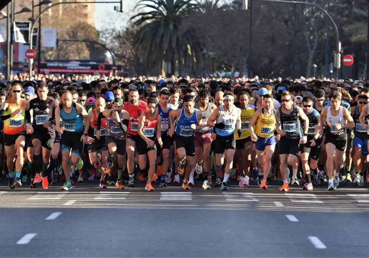 Salida de la Volta a Peu Runners Ciutat de València del año pasado.