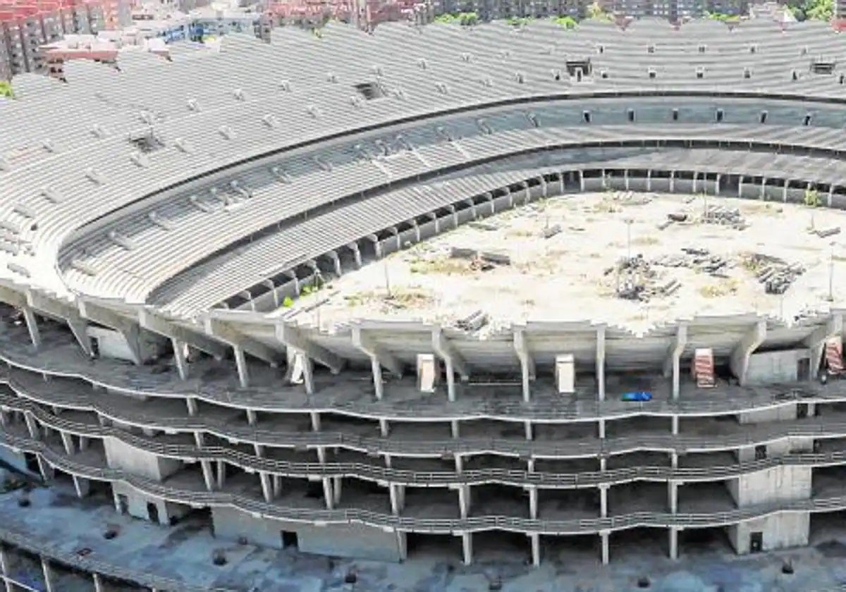 El nuevo Mestalla, en una imagen de archivo.