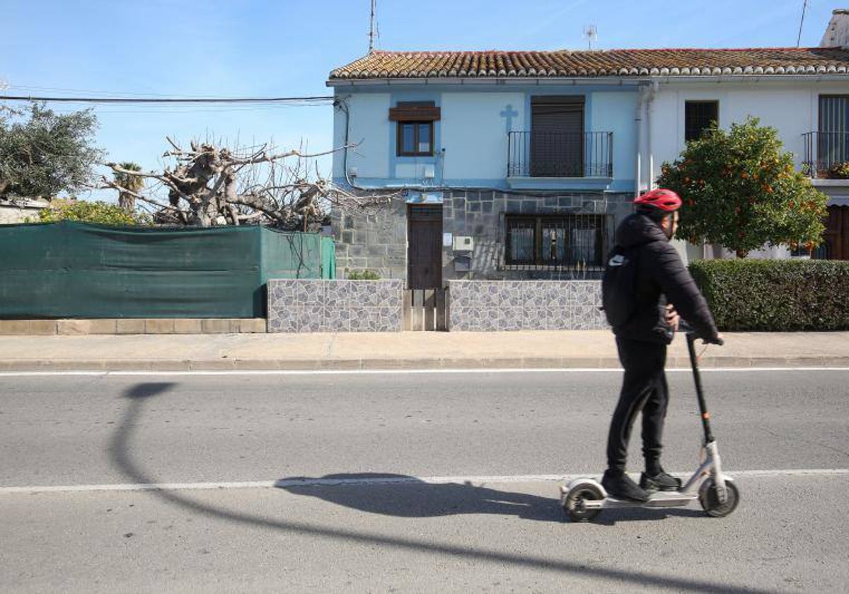 La casa asaltada en Font d'en Corts.