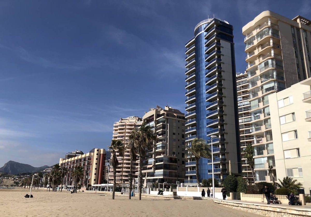 Zona de Calp en la que se encuentran las viviendas más caras.