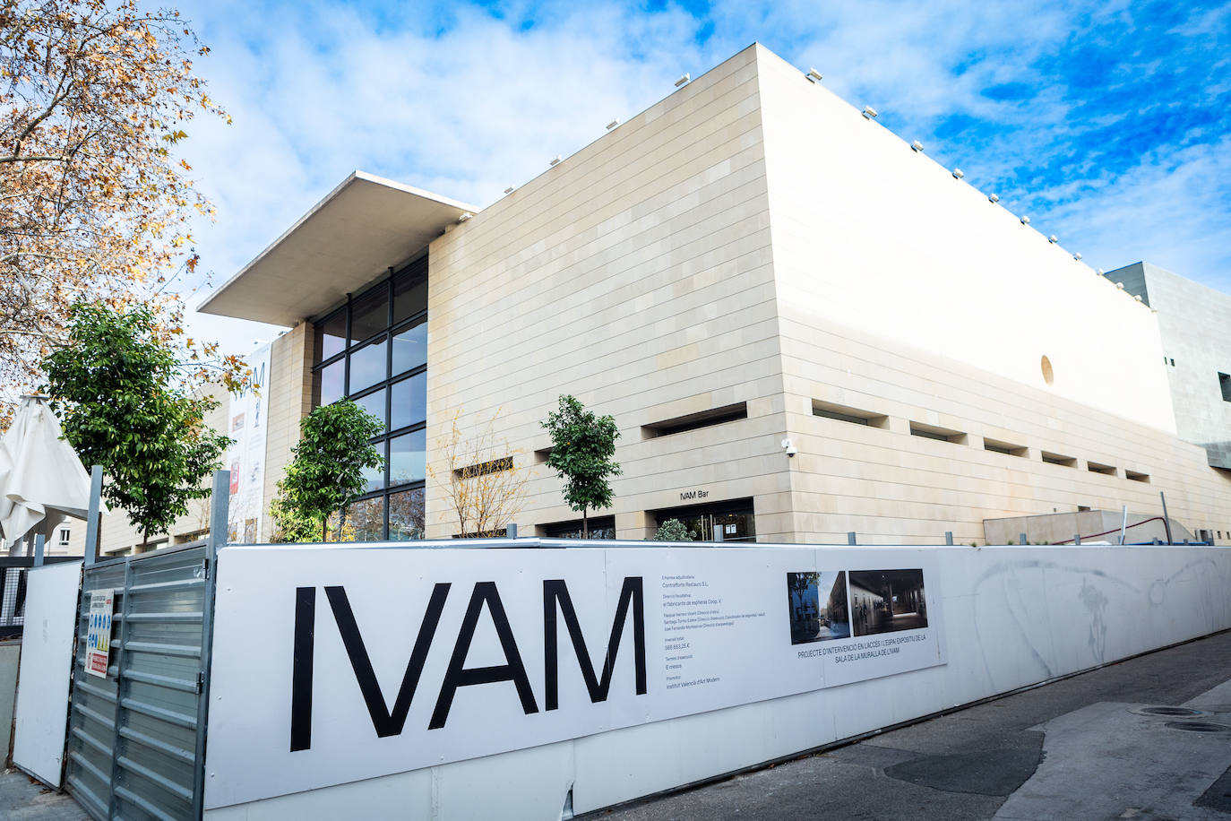 El edificio del IVAM, en la calle Guillén de Castro.