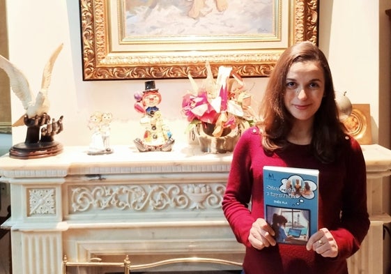 Inés Pla, con su nuevo libro.