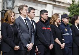 Celebración del pleno extraordinario por el incendio de Campanar, en el Salón de Cristal del Ayuntamiento de Valencia.