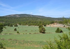 Preciosas vistas en la ruta roja de la Puebla de San Miguel.